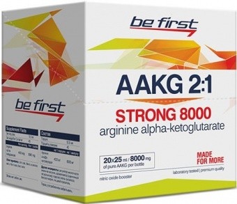 Be First Be First  AAKG 2:1 Strong 8000, 20 амп. 